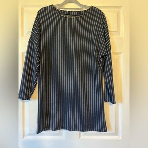 Zara long sleeve shift dress